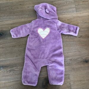 Adorable Lavender Hatley Bunting